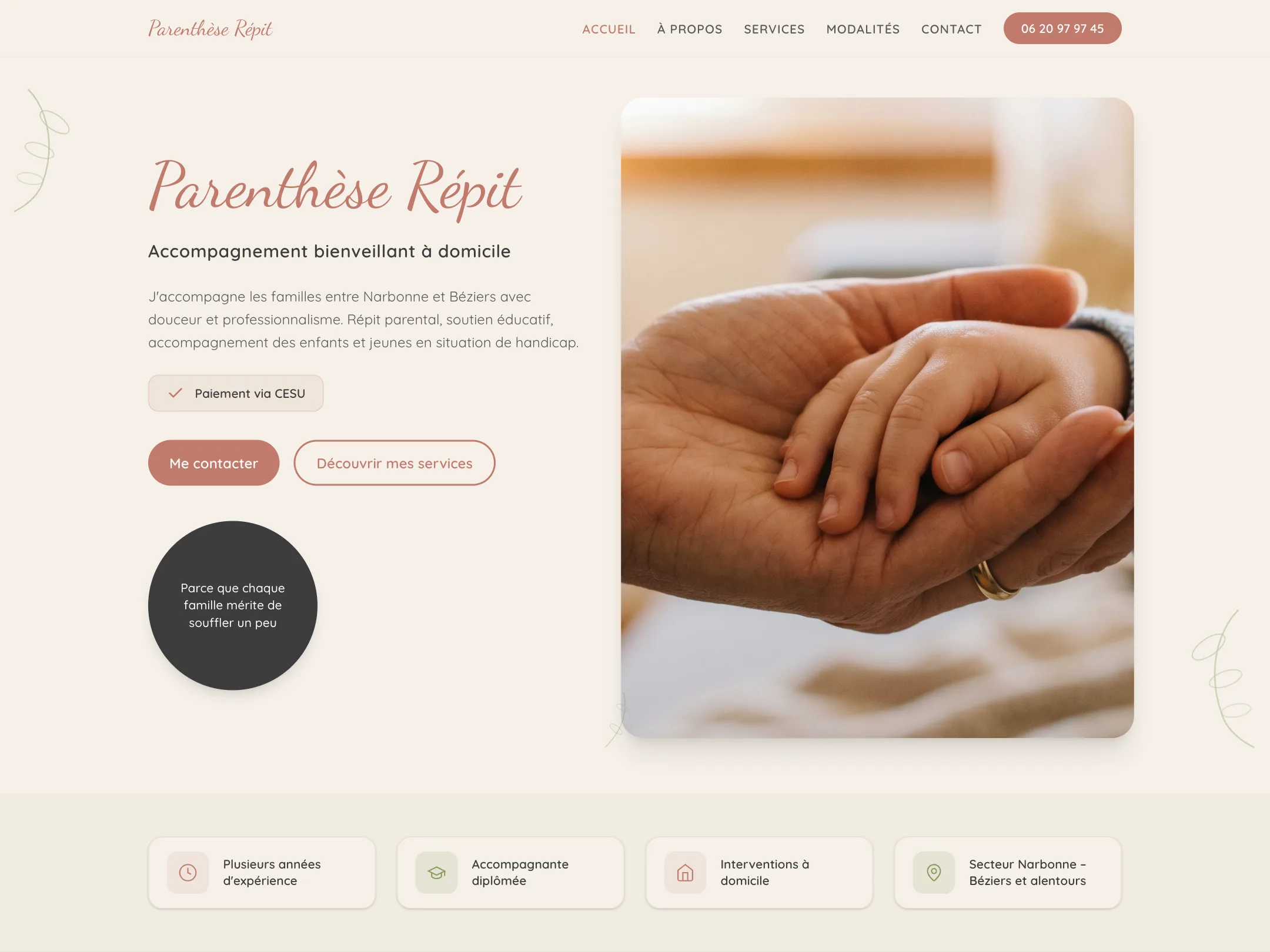 Site Parenthèse Répit