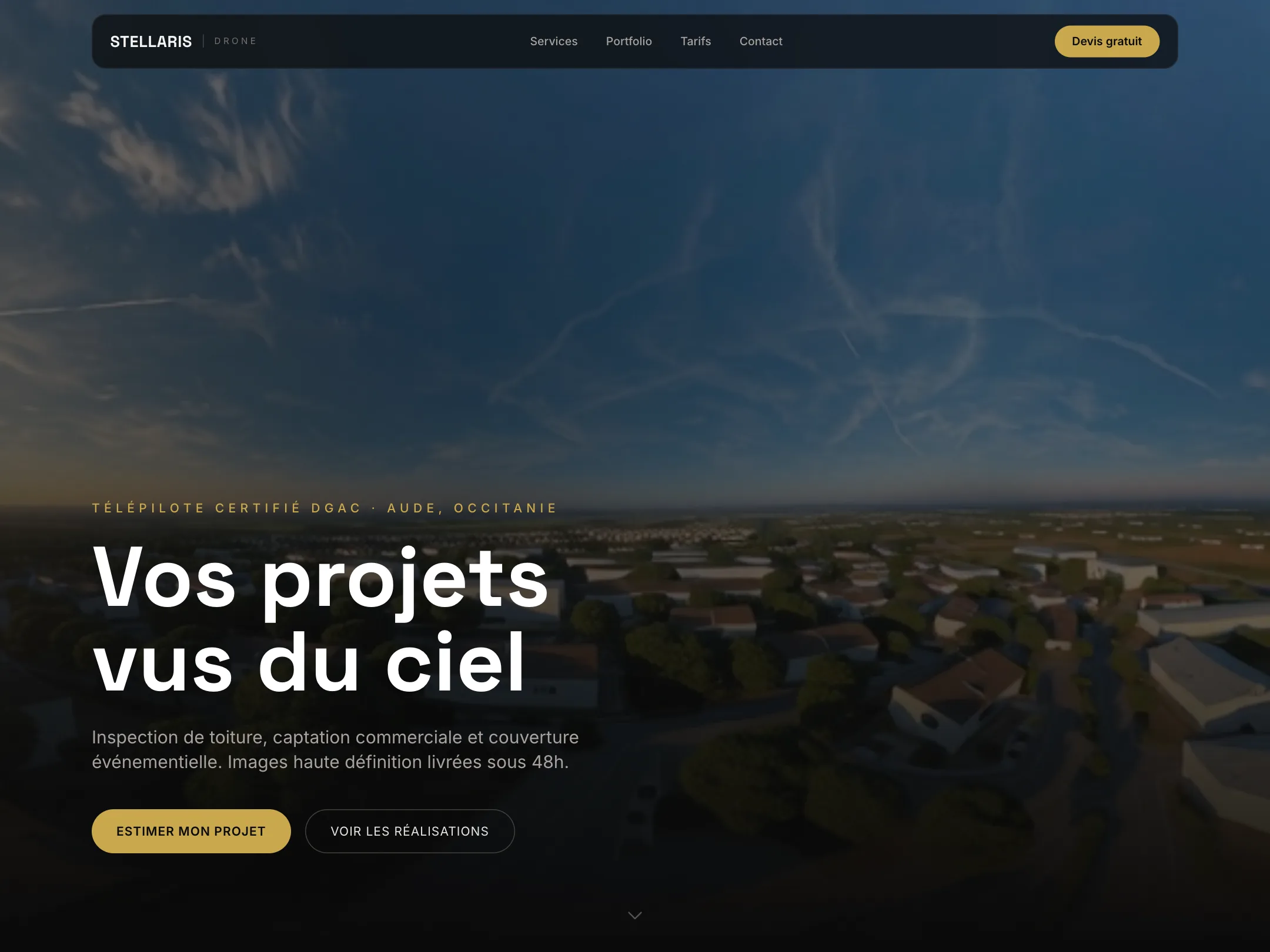 Site Stellaris Drone